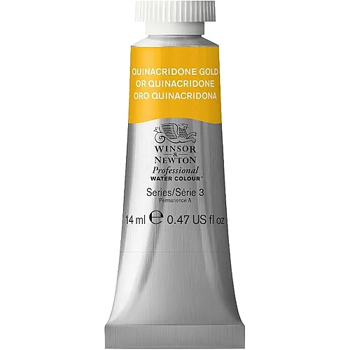 Winsor & Newton W&n Prof. Water Colour 14ml Tube Transparent Gold Tief