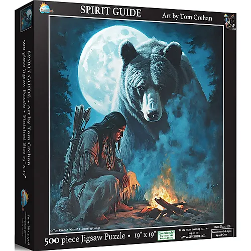 SunsOut Puzzle Tom Crehan Spiritueller Lehrer - 500 Teile