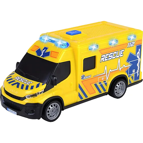 Dickie Iveco Krankenwagen mit Licht & Sound