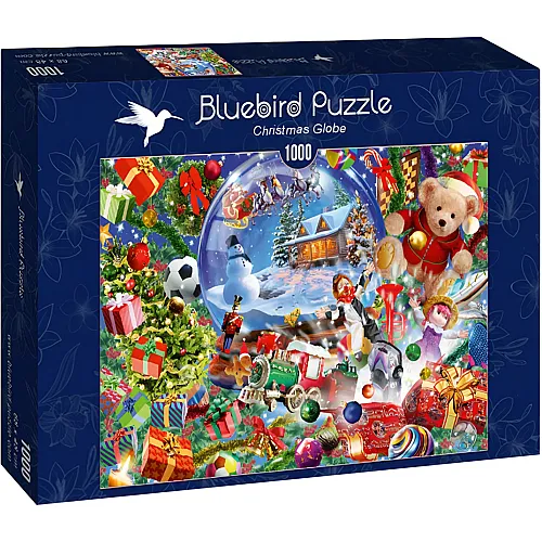 Bluebird Puzzle Adrian Chesterman Christmas Globe (1000Teile)