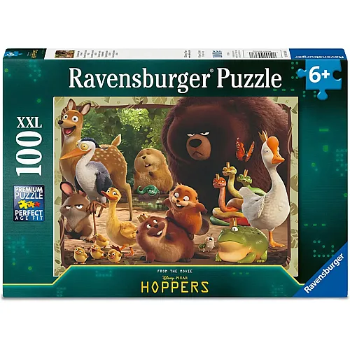 Ravensburger Puzzle Geheimnisse der Tierwelt - 100 Teile