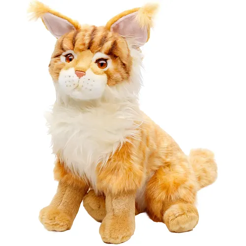 Maine-Coon-Katze Braun 30cm