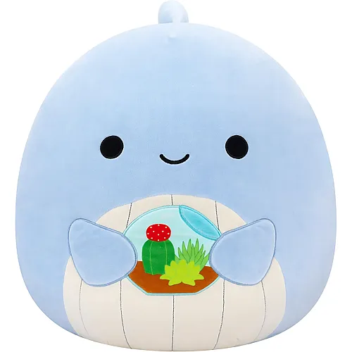 Squishmallows Pl�sch Samir der Wal Hellblau - 40 cm