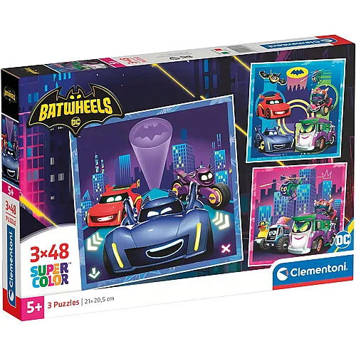 3in1 Batwheels 48Teile