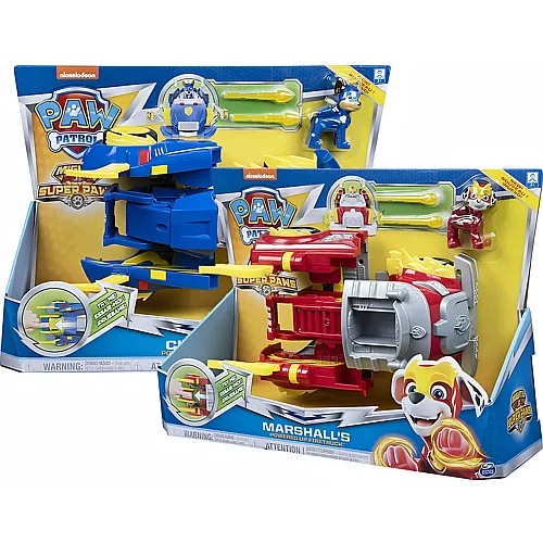 Spin Master Mighty Pups Paw Patrol Power Changing Vehicle
