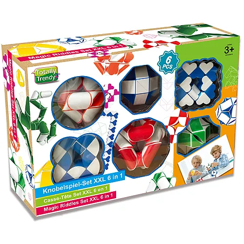 Totally Trendy Magic Knobelspielset XXL 6 in 1