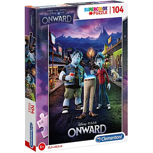 Clementoni Puzzle Supercolor Onward - 104 Teile