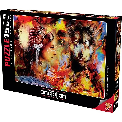 Anatolian Puzzle Wolf Maiden - 1500 Teile