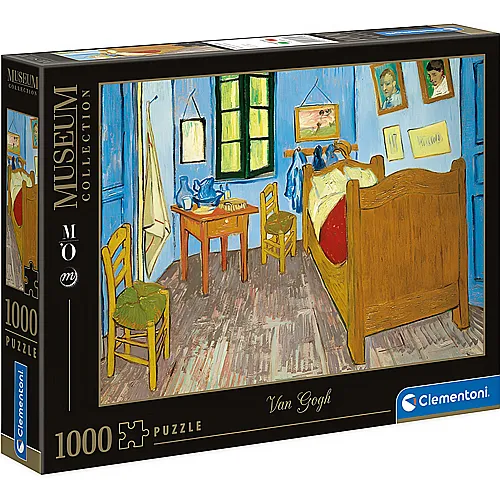 Clementoni Puzzle Museum Collection Van Gogh Chambre Arles (1000Teile)