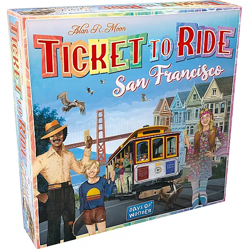 Days of Wonder Ticket to Ride San Francisco (IT)