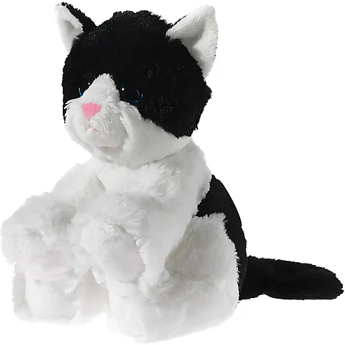 Gattino Glitter Kitty Nero/Bianco - 24 cm