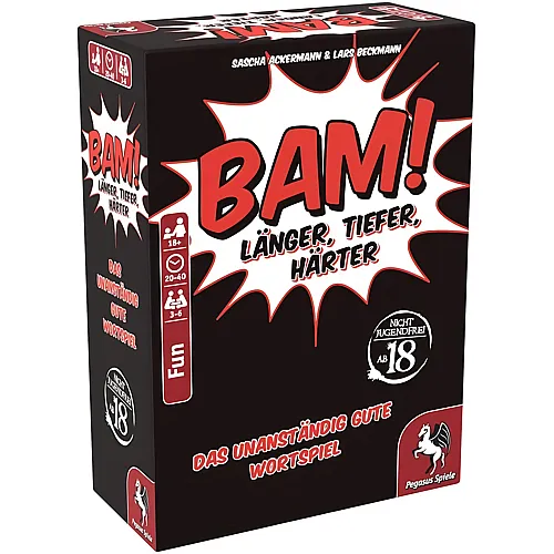 Pegasus Spiele BAM! - L�nger, Tiefer, H�rter