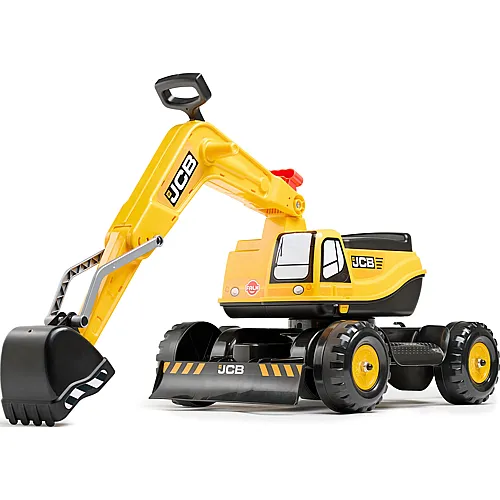 Reifenbagger JCB mit klappbarem Sitz