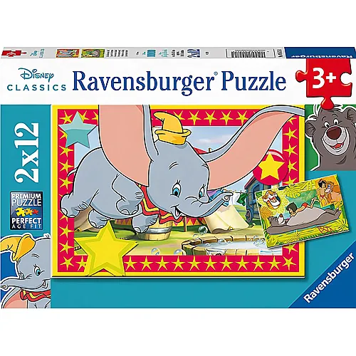 Ravensburger Puzzle Das Abenteuer ruft! (2x12)