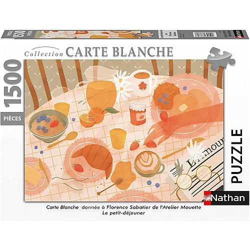 Le Petit-d�jeuner - Florence Sabatier 1500Teile