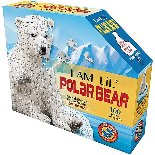 Madd Capp Puzzle I am Lil' Polar Bear (100Teile)