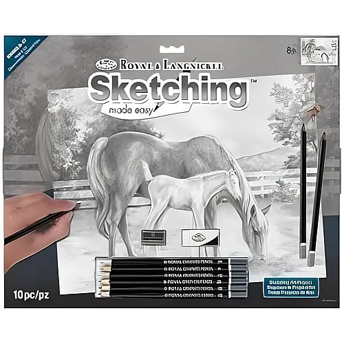 Royal & Langnickel R&l Sketching GM Chevaux AU Pre 32.4x40cm
