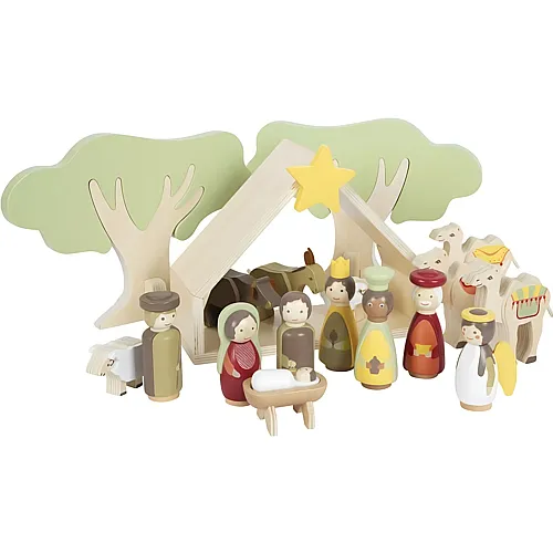 Spielset Weihnachtskrippe