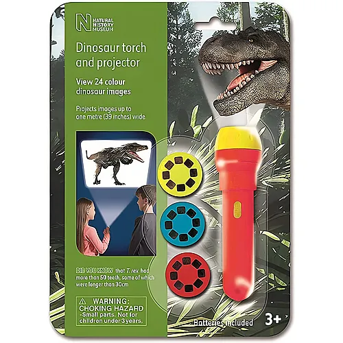 Dinosaurier Handprojektor & Taschenlampe