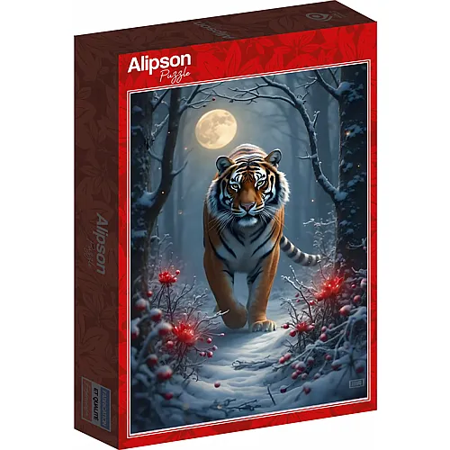 Alipson Puzzle Der Blick des Tigers - 1000 Teile