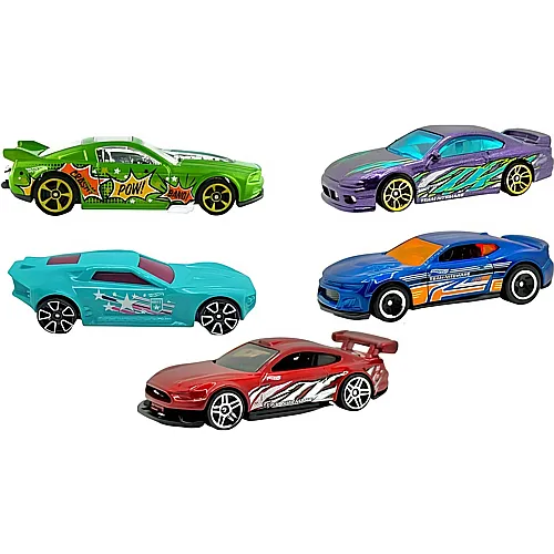 5er Geschenkset HW Drift 1:64