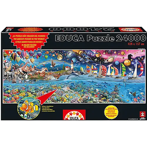 Educa Puzzle Life, the great Challenge (24000Teile)
