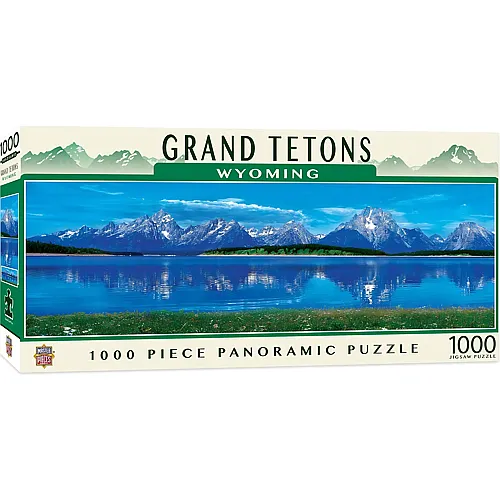 Master Pieces Puzzle Panorama Grand Tetons National Park - Wyoming (1000Teile)