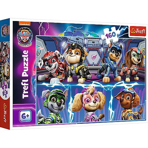 Trefl Puzzle Paw Patrol Mighty Movie - 160 Teile