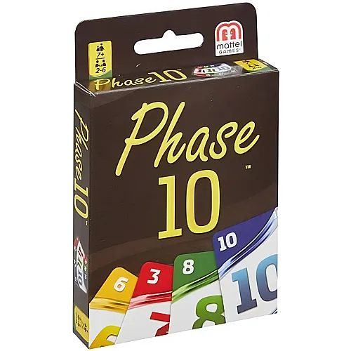 Mattel Games Phase 10 Basis Kartenspiel