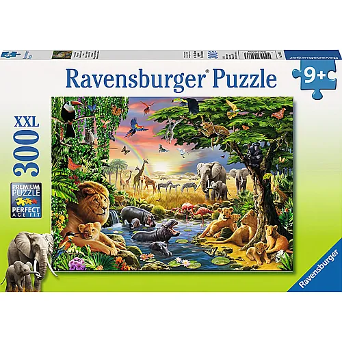 Ravensburger Puzzle Abendsonne am Wasser (300XXL)