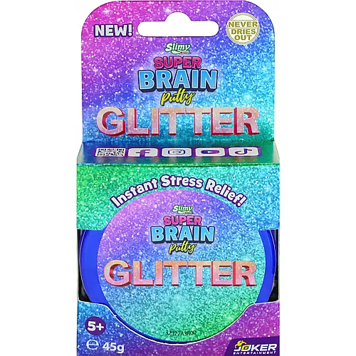 Slimy Super Brain Putty Metallic - Glitter 45g