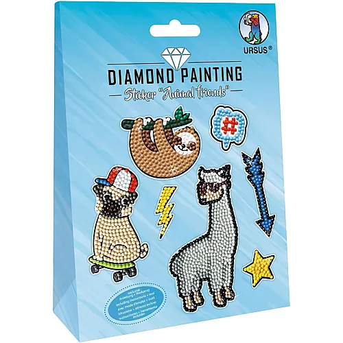 Ursus Diamond Painting Sticker Animal