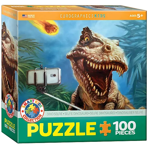Eurographics Puzzle Dino Selfie - 100 Teile