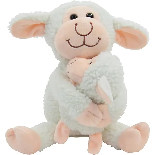 K�gler Labertier Schaf Bonnie und Baby Fina mit Wiedergabefunktion - 23 cm
