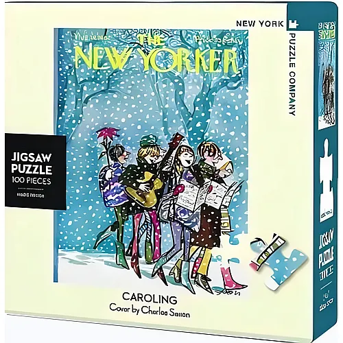 New York Puzzle Company Caroling Mini (100Teile)