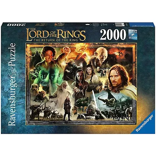 Ravensburger Puzzle Der Herr der Ringe Die R�ckkehr des K�nigs - 2000 Teile