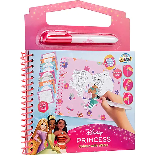 Canenco Disney Princess Wasser-Malbuch