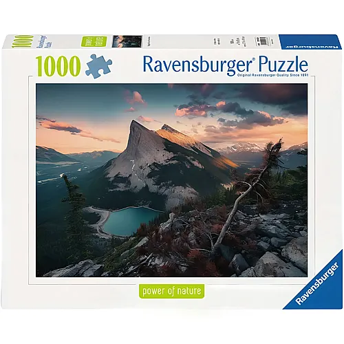 Abends in den Rocky Mountains - 1000 Teile