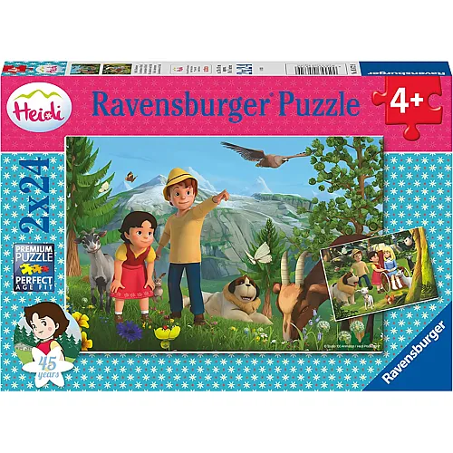 Ravensburger Les aventures de Heidi - 24 pi�ces