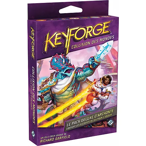 Fantasy Flight Games Keyforge Collision Des Mondes Deck Deluxe (FR)