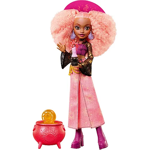 Mattel Monster High Moonspell Magic Sonnen-Hexe mit �berraschung im Kessel