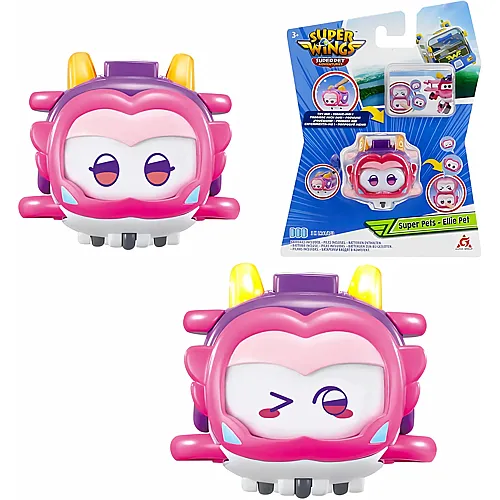 Super Ellie Pet mit schaltbarem Gesichtsausdruck 5cm