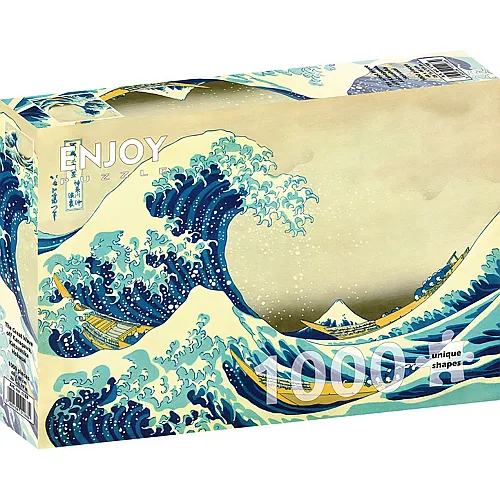 Enjoy Puzzle Katsushika Hokusai: The Great Wave off Kanagawa - 1000 Teile