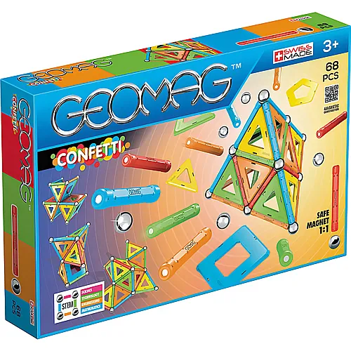 Geomag Confetti (68Teile)