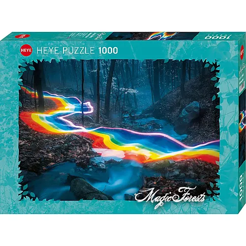 HEYE Puzzle Magic Forests Rainbow Road (1000Teile)