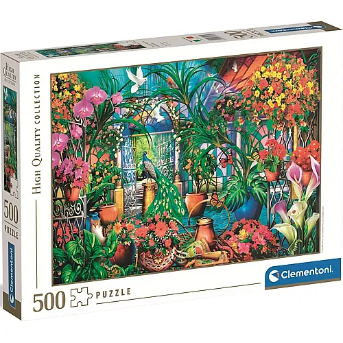 Clementoni Puzzle High Quality Collection The Greenhouse Caretakers (500Teile)