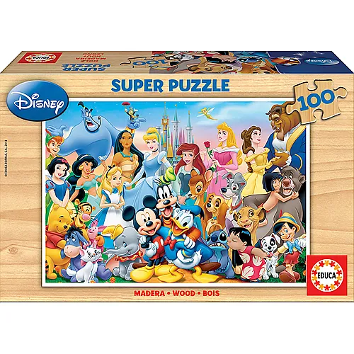 Educa Puzzle World of Disney (100Teile)