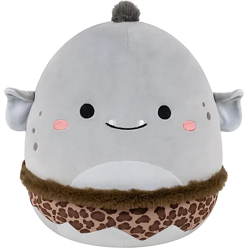 Squishmallows Pl�sch Grauer Oger - 30 cm