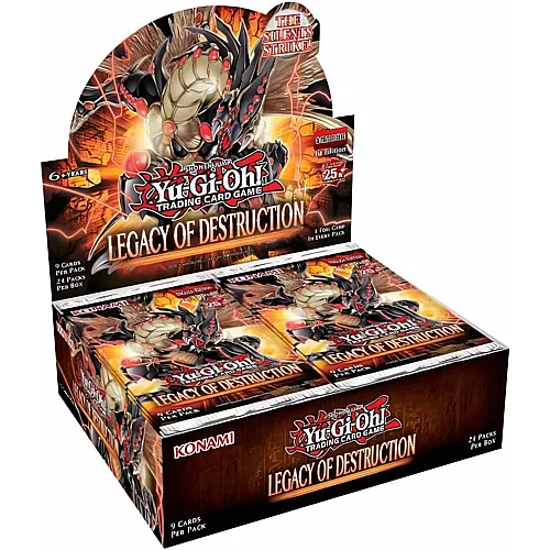Konami Yu-Gi-Oh! Legacy of Destruction Display - Deutsch