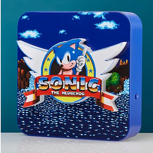 Numskull Offizielle Sonic 3D Tischlampe / Wandleuchte